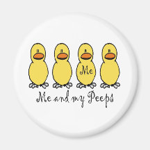 Me and My Peeps Refrigerator Magnets