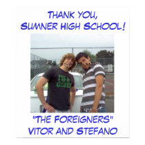 Me and vitor posters