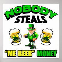 "Me Beer" Money! Print