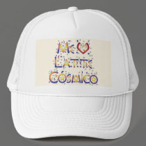 Me Encanta Latte Cósmico hats