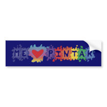 Me Encanta Pintar bumper stickers by Sensato Me Encanta Pintar bumper stickers