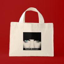 Me Eyes Film Blue Tote bags