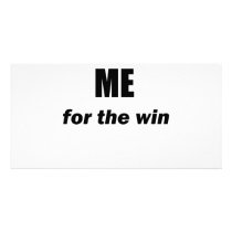 Me FTW Customized Photo Card