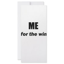 Me FTW Customized Rack Card