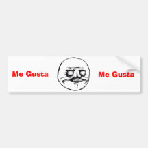 Me Gusta Bumper Stickers