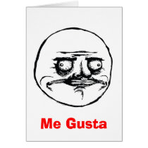 Me Gusta Card