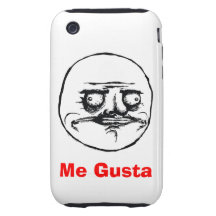 Me Gusta iPhone 3 Tough Case