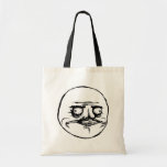 me gusta face rage face meme humor lol rofl canvas bags