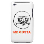 me gusta face rage face meme humor lol rofl iPod touch case