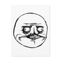 me gusta face rage face meme humor lol rofl post cards
