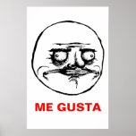 me gusta face rage face meme humor lol rofl posters
