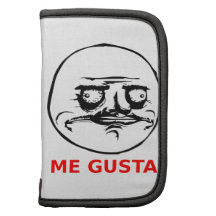 Me Gusta Face with Text Organizer