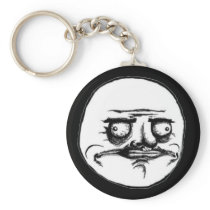 Me Gusta Internet Meme Rage Face Keychains