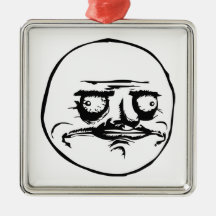 Me Gusta Meme Christmas Ornament
