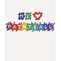 Me gusta Paintball t-shirts