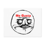 Me Gusta Post Card