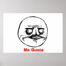 Me Gusta Poster