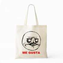 Me Gusta Rage Face Meme Bags