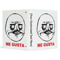 Me Gusta Rage Face Meme Binder