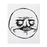 Me Gusta Rage Face Meme Flyer