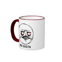 Me Gusta raging comic face Coffee Mugs