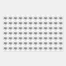 Me Gusta Rectangle Stickers
