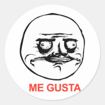 Me Gusta Sticker