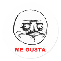 Me Gusta (text) Sticker