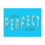 Me? I'm Perfect...in Christ - Hebrews 10:14 Post Cards