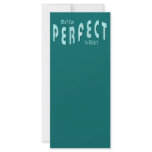 Me? I'm Perfect...in Christ - Hebrews 10:14 Customized Rack Card