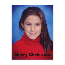 me, Merry Christmas postcards