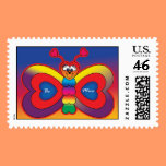 Me Mine Butterfly postage