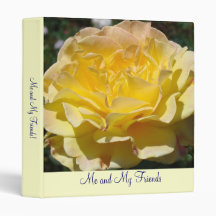 Me & My Friends! binder Memory Photo Book Rose