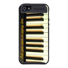 Me & My Piano_ iPhone 5 Cases