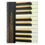 Me & my piano_ spiral notebook