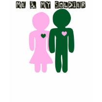 Me & My Soldier t-shirts by ashleyclem Me & My Soldier t-shirts