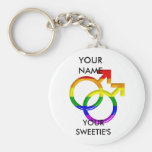 ME&MY SWEETIE 2 KEYCHAINS