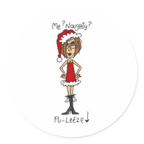 Me Naughty? Pu-lease! stickers