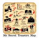 ME SECRET TREASURE MAP posters