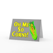Me So Corny Cards