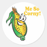 Me SO Corny  corn  cob stickers