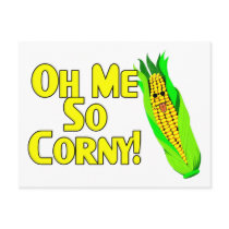 Me So Corny postcards