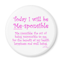 Me-Sponsible Fridge Magnet