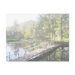 Meadow Bridge Art Post Card Meadow Bridge Art Post Card