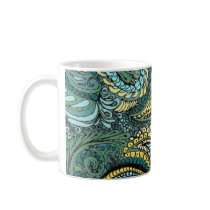 Meadow Paisley Coffee Mugs