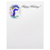 Meadow Snowman letterhead