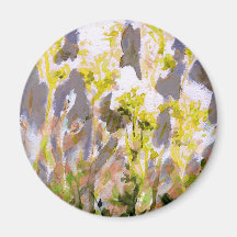 Meadowsweet Fridge Magnet