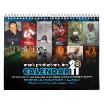 Meak Productions 2011 Anniversary Calendar