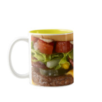 Meal in a mug - burger mug