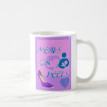 Meals on Heels! Breastfeeding Design Coffee Mug